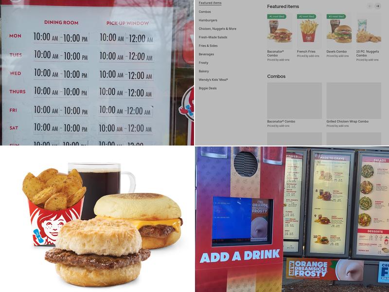 Wendy's Menu