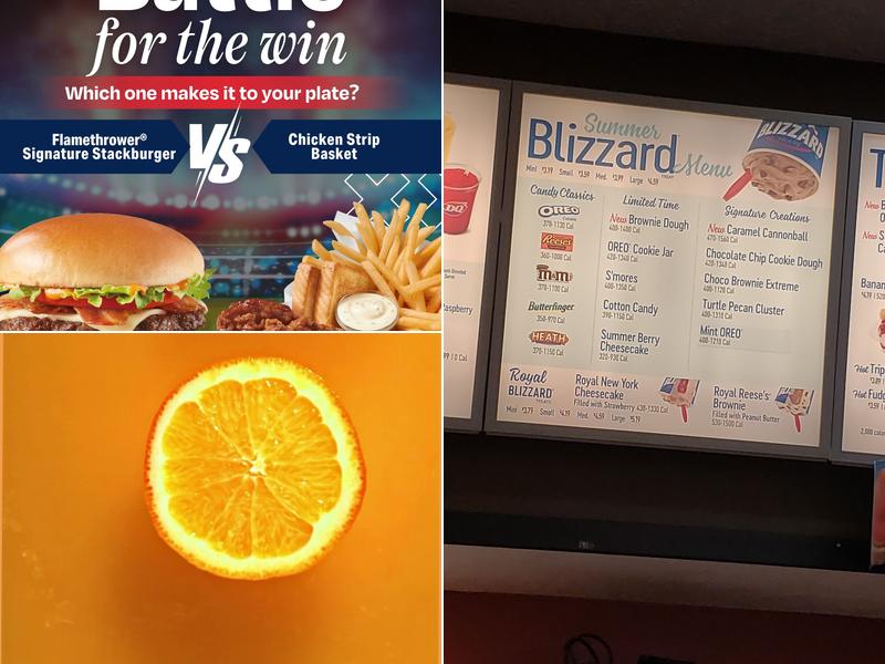 Dairy Queen Grill & Chill Menu