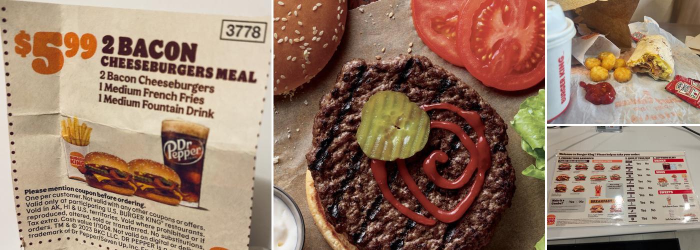 Burger King Menu