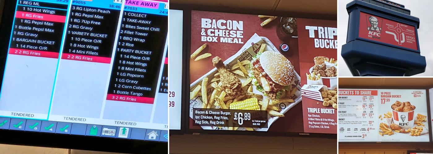 KFC Manchester - Denton Rock Menu