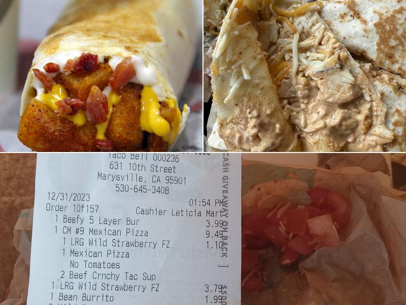 Taco Bell Menu