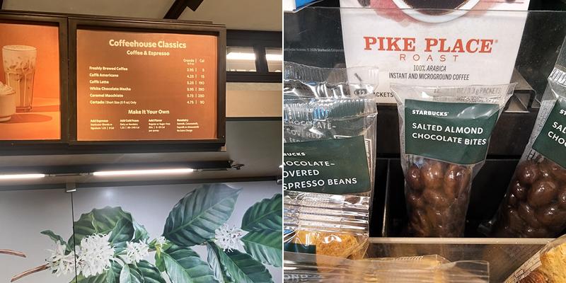 Starbucks Menu