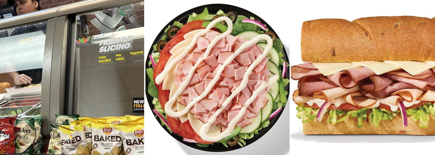 Subway Menu