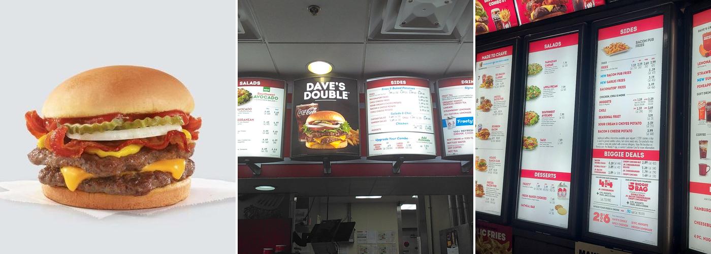 Wendy's Menu