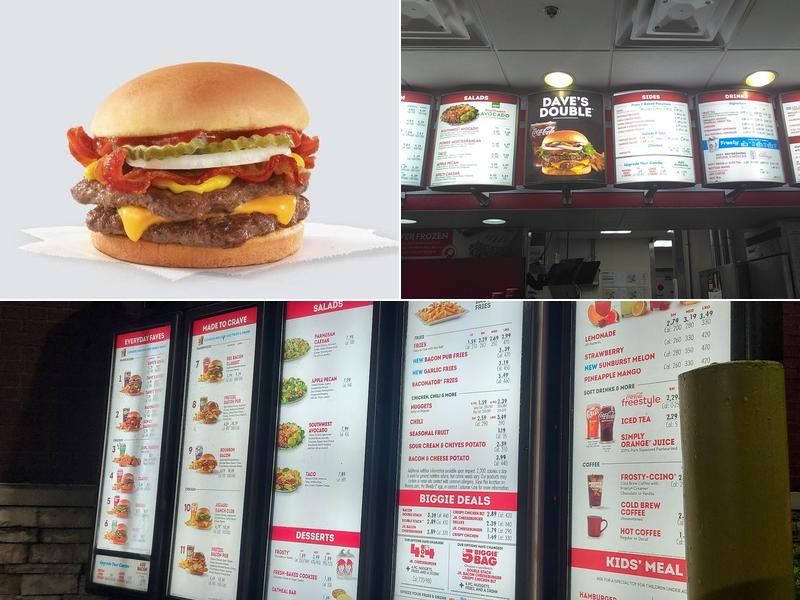 Wendy's Menu