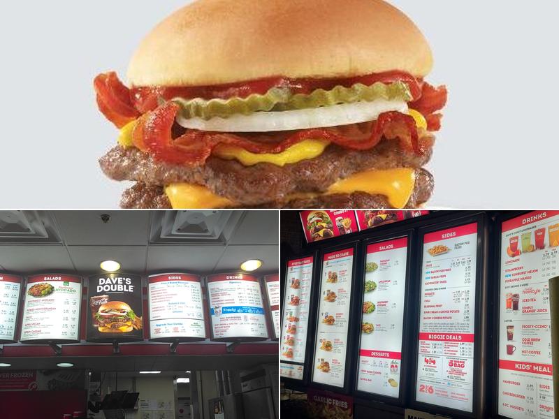 Wendy's Menu
