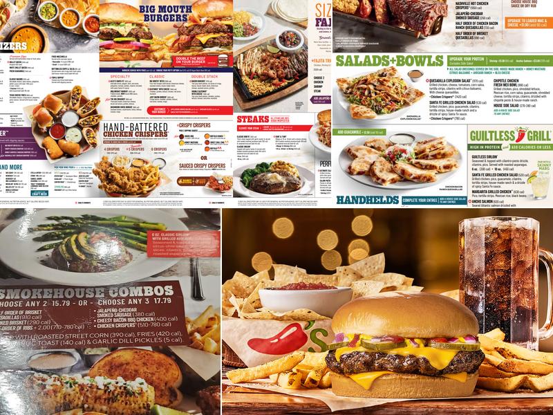 Chili's Grill & Bar Menu
