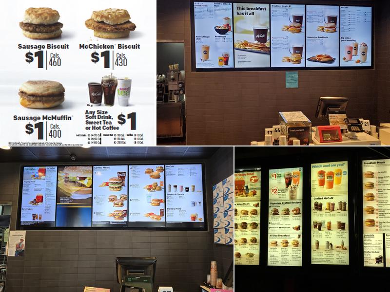 McDonald's Menu