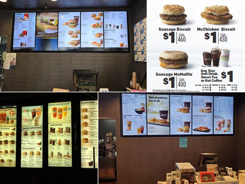 McDonald's Menu