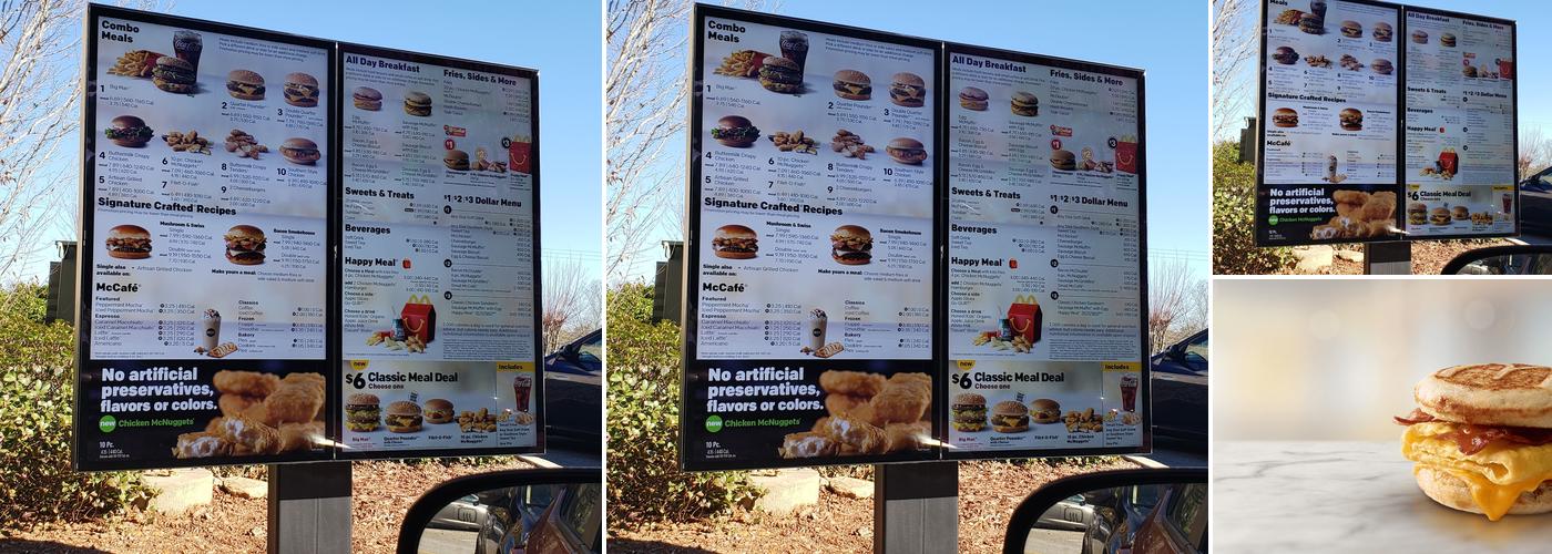 McDonald's Menu