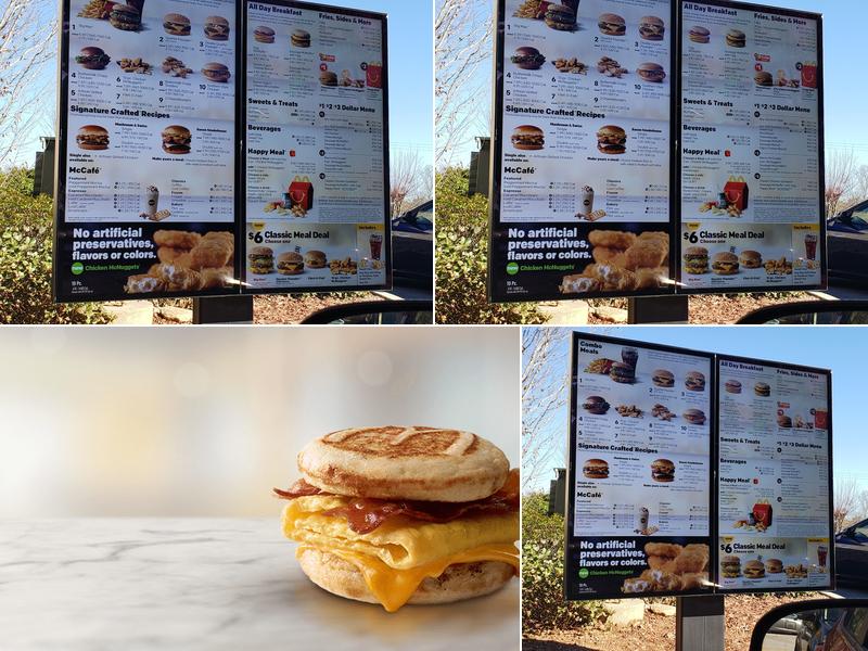 McDonald's Menu