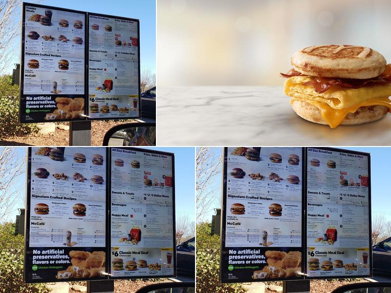 McDonald's Menu