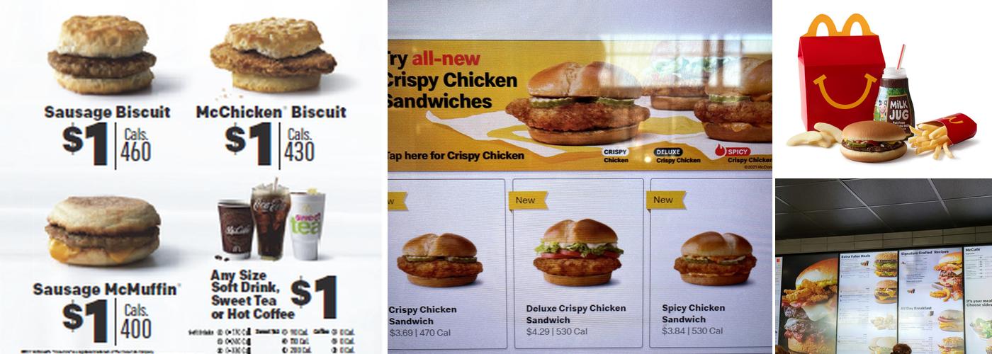 McDonald's Menu