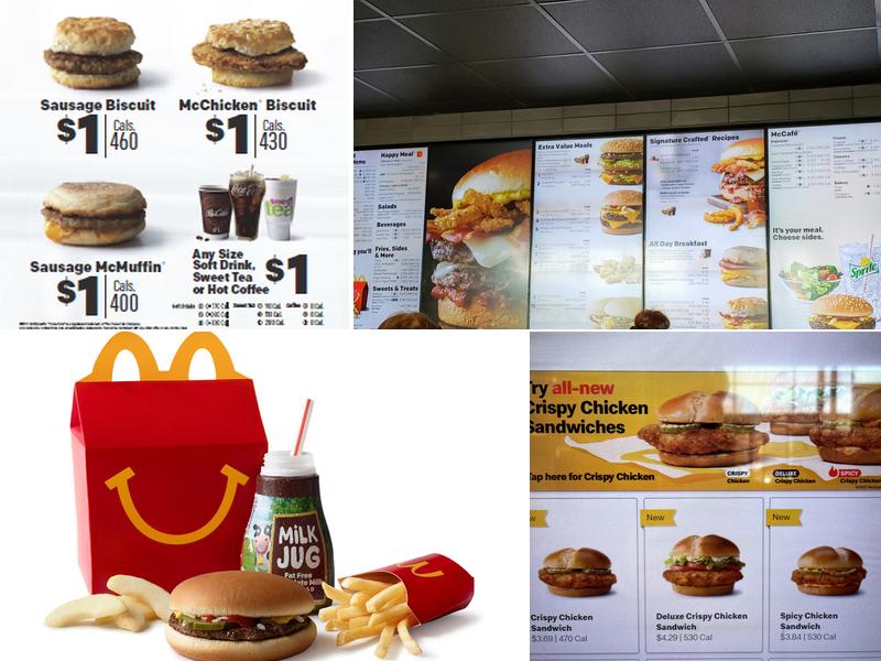 McDonald's Menu