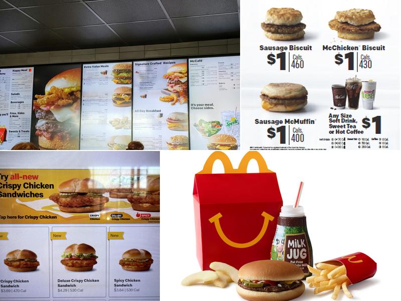 McDonald's Menu