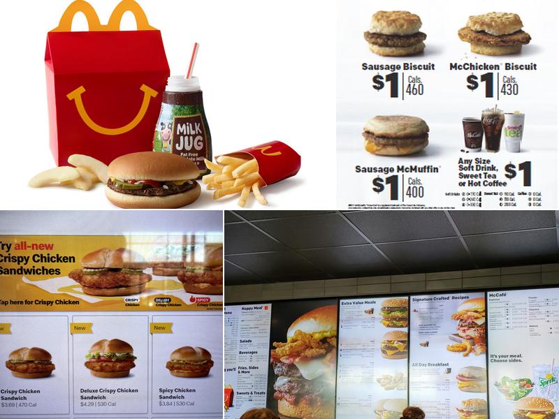 McDonald's Menu