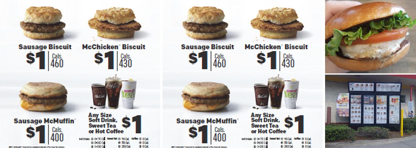 McDonald's Menu