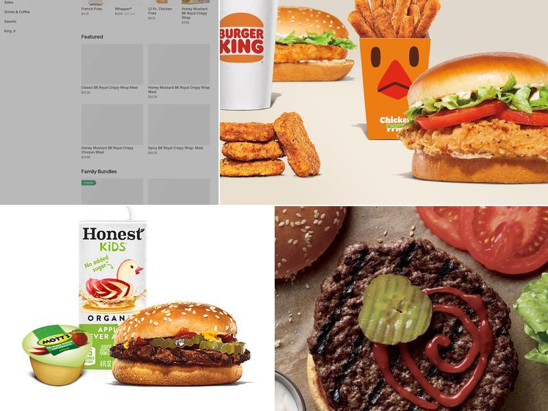Burger King Menu