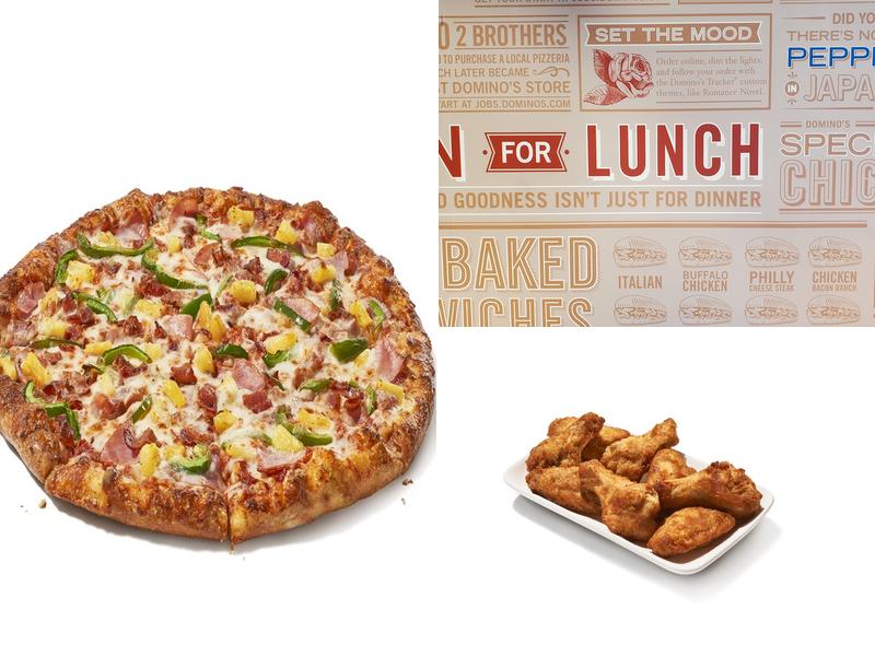 Domino's Pizza Menu
