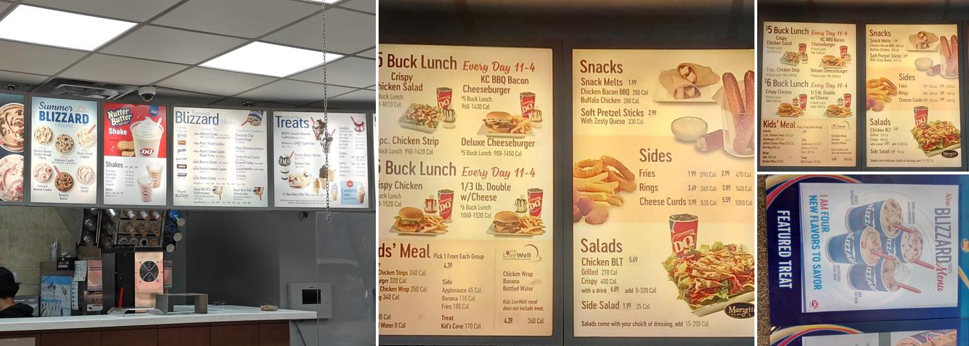 DQ Grill & Chill Restaurant Menu