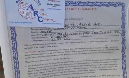 Accurate Roofing Company