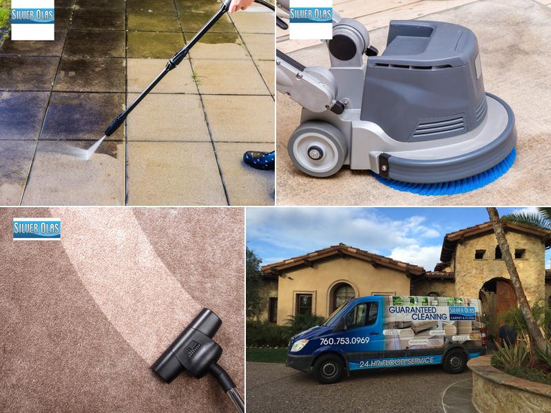 Silver Olas Carpet Tile Flood Cleaning