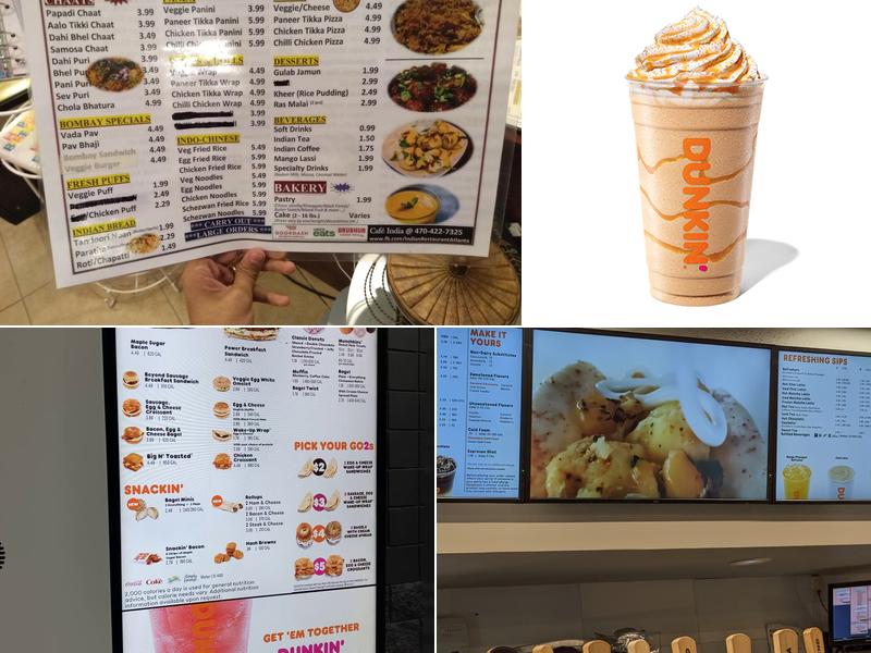 Dunkin' Menu