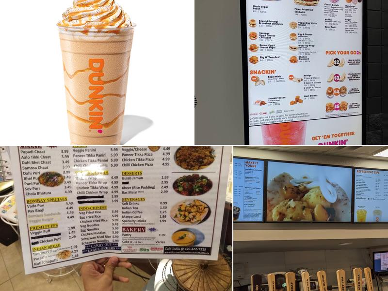 Dunkin' Menu
