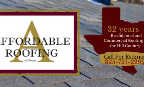 Affordable Roofing of Texas 10543 Ranch Rd 385, London Texas 76854