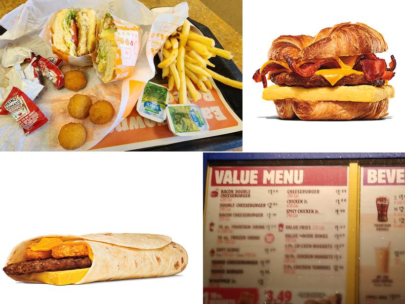 Burger King Menu