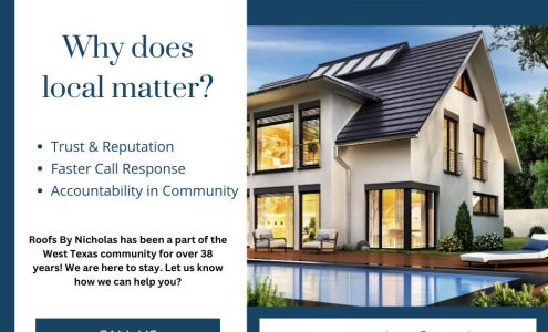 Roofs By Nicholas Inc.