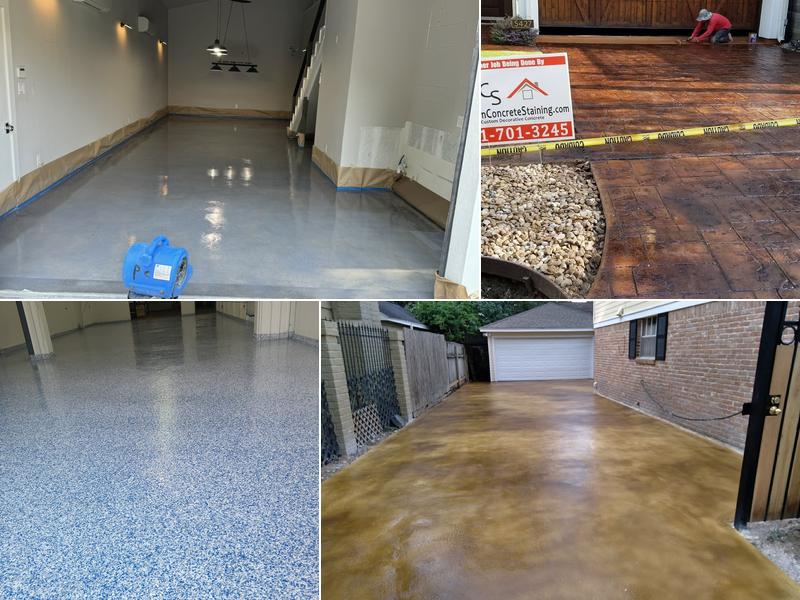 Houston Concrete Staining