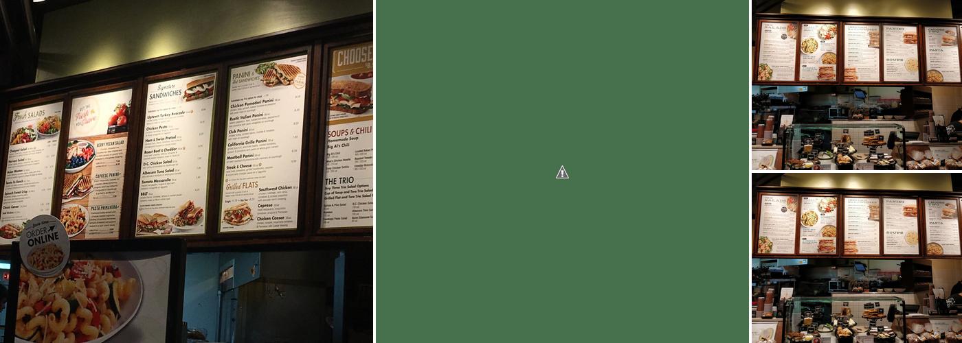 Corner Bakery Menu