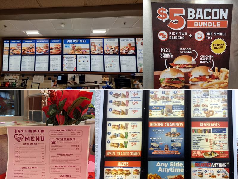 White Castle Menu