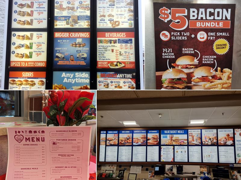 White Castle Menu