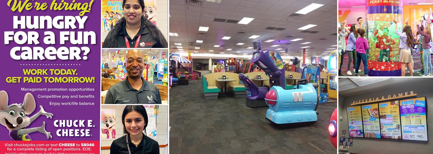 Chuck E. Cheese Menu