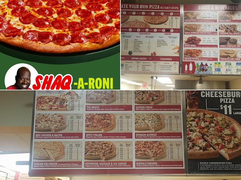 Papa Johns Pizza Menu