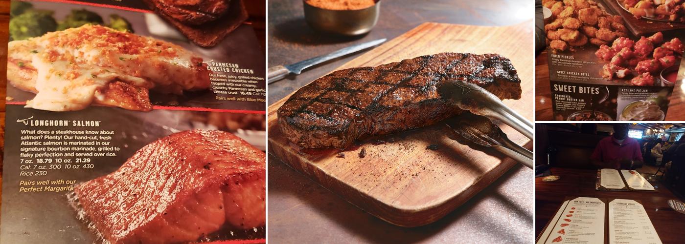 LongHorn Steakhouse Menu