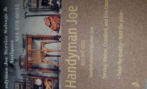 Handyman Joe Service Salvage And Antiques Llc Cambridge Springs