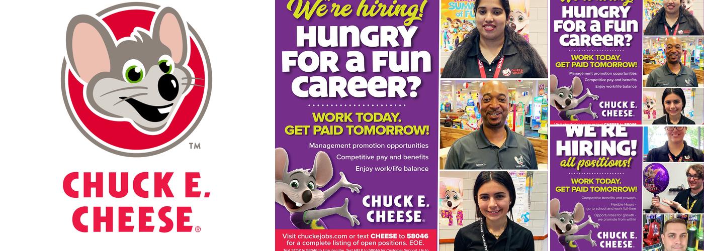 Chuck E. Cheese Menu