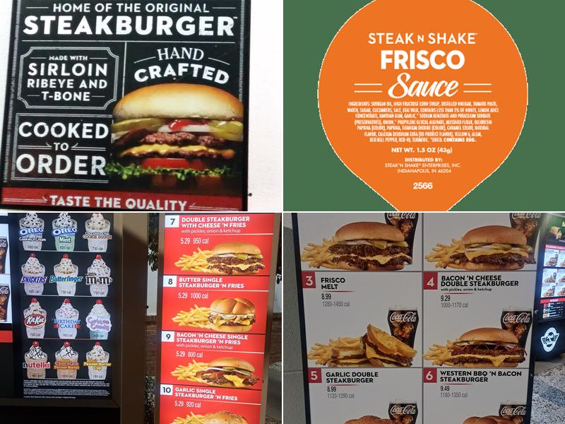 Steak ’n Shake Menu