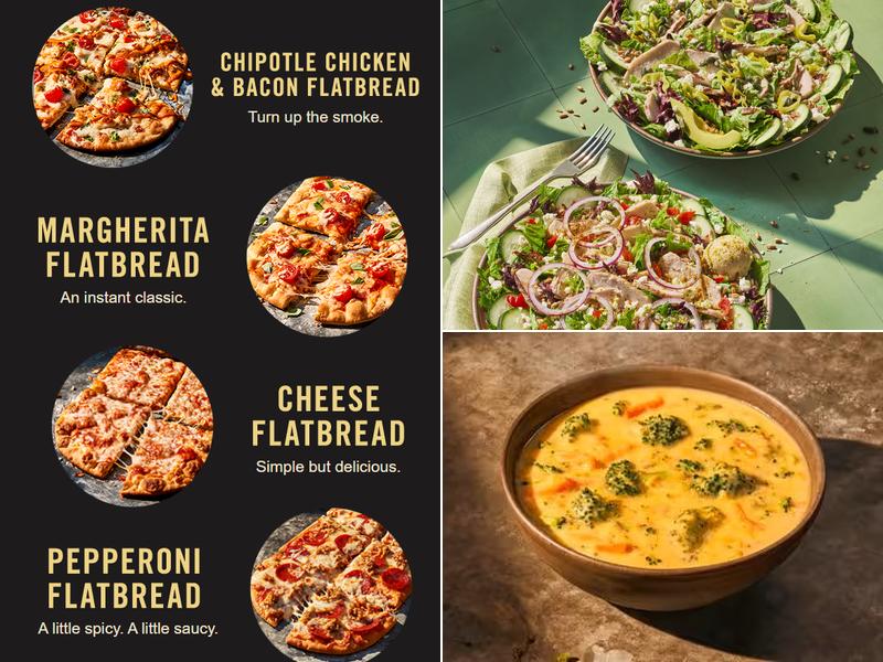 Panera Bread Menu