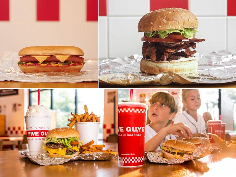 Five Guys Menu