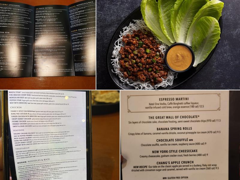 P.F. Chang's Menu