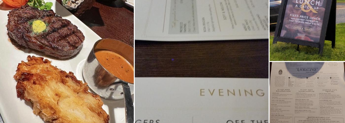 Miller & Carter Garforth Menu