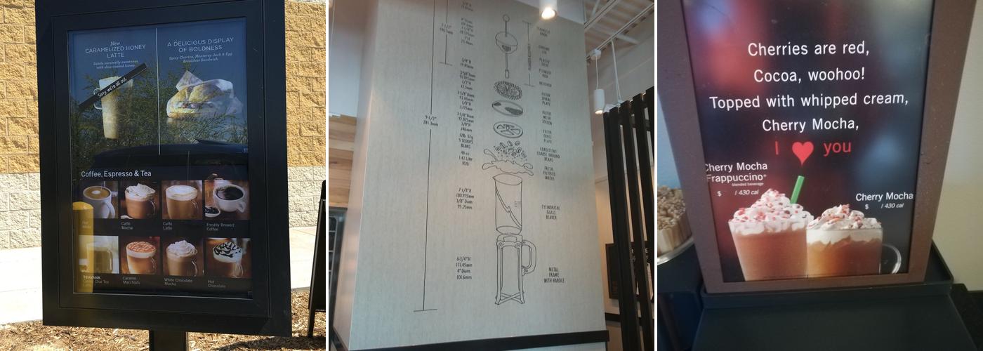 Starbucks Menu