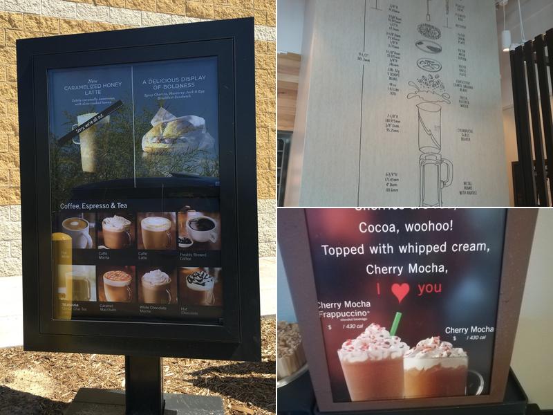 Starbucks Menu