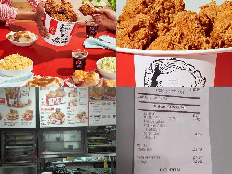 KFC Menu