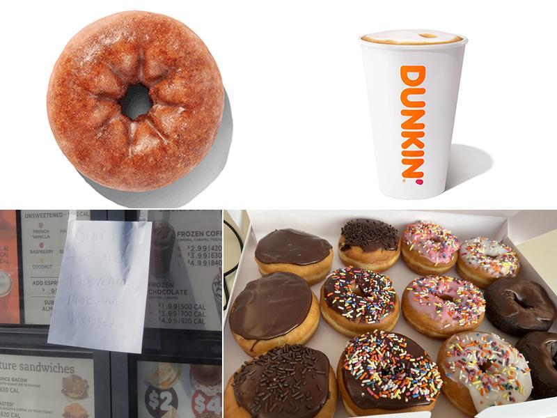 Dunkin' Menu
