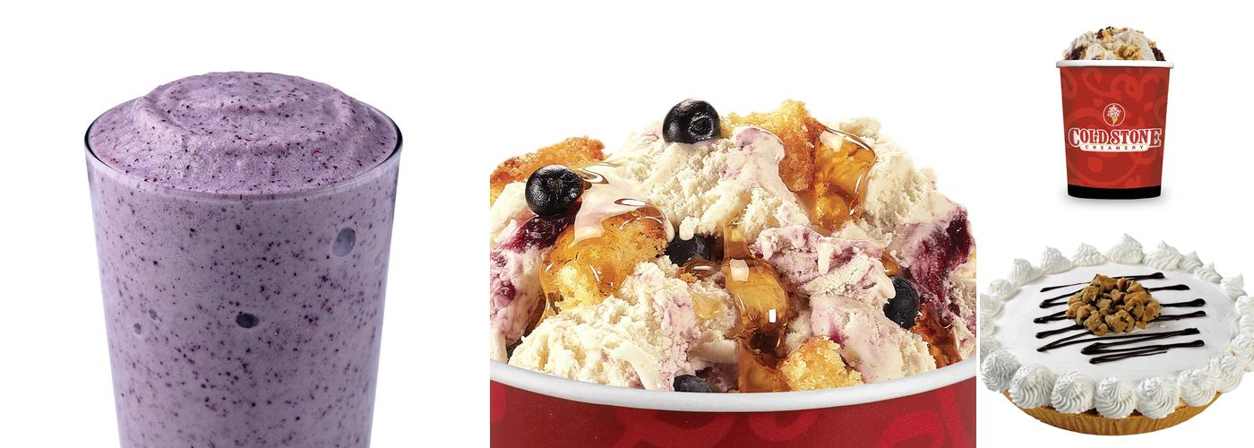 Cold Stone Creamery Menu